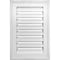 Ekena Millwork Vertical Urethane Gable Vent Louver, Non-Functional, 12"W x 16"H GVVE12X16D - alternate 1